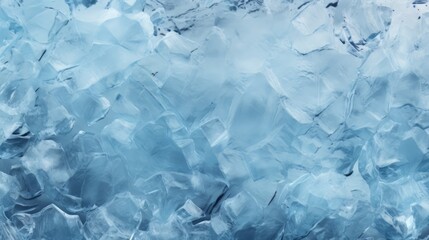 Obraz premium Ice texture close-up photo