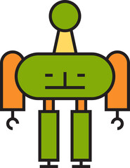 Smart Robot Icon
