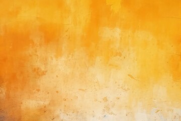 Yelloworange Background Featuring Texture, Distressed Vintage Grunge, And Watercolor Elements