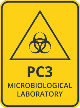 PC3 Microbiological Laboratory Symbol
