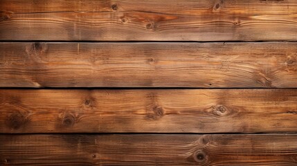 Fototapeta premium Top View of a Rustic Dark Brown Wooden Background, Vintage Aged Texture and Distinctive Wood Grain Pattern, Perfect for Rustic Design Concepts, wood background