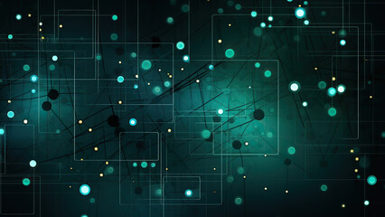Black computer graphics background, in the style of medical themes, light emerald, shaped canvas.