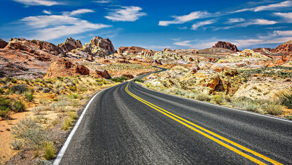 The Road to the Valley of Fire