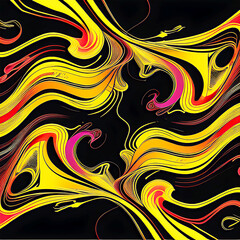 Abstract colorful background. Generative AI