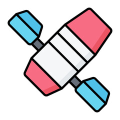 Interceptor Colored Line Icon