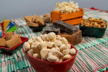 Photo typical sweets of the Brazilian June party