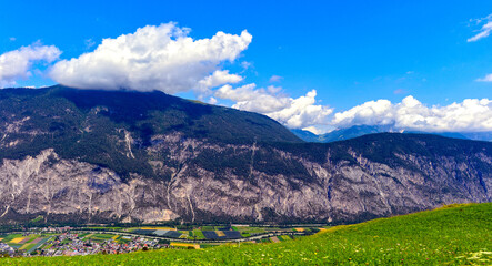 Gemeinde Haiming im Bezirk Imst, Tirol (Österrich)