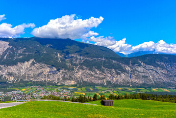 Gemeinde Haiming im Bezirk Imst, Tirol (Österrich)