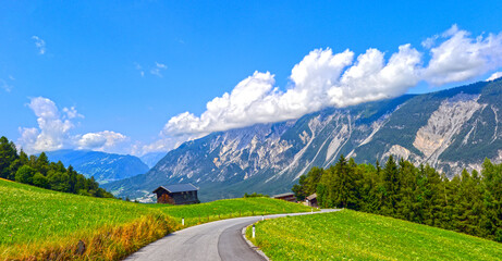 Gemeinde Haiming im Bezirk Imst, Tirol (&Ouml;sterrich)