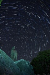 startrails stars milky way planets meteors night space landscape sky skyknight universe comets