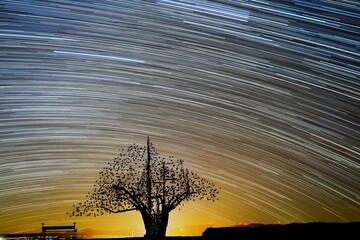 startrails stars milky way planets meteors night space landscape sky skyknight universe comets