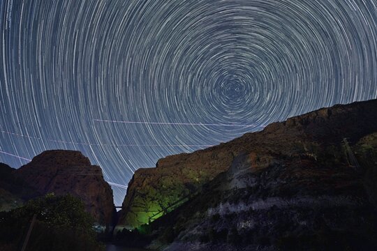 startrails stars milky way planets meteors night space landscape sky skyknight universe comets