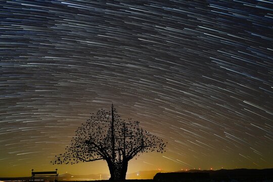 startrails stars milky way planets meteors night space landscape sky skyknight universe comets