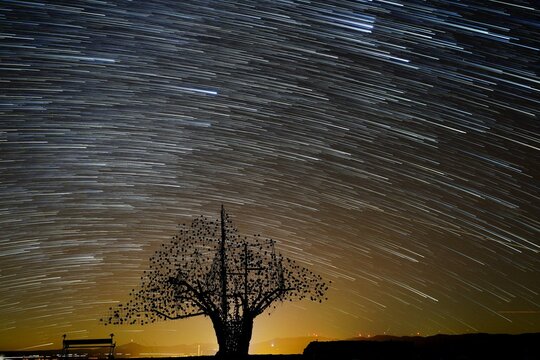 startrails stars milky way planets meteors night space landscape sky skyknight universe comets