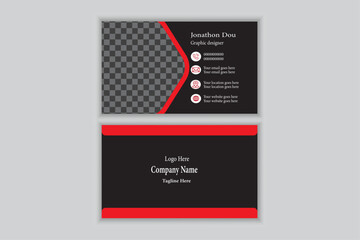Modern, Creative and Professional Business Card Design Template