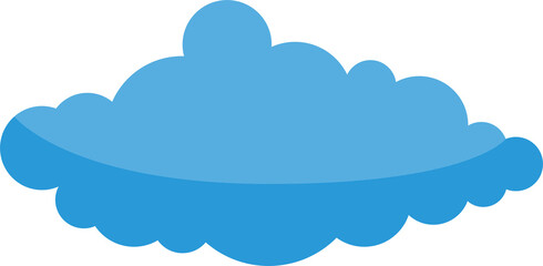 Blue Cloudscape Icon
