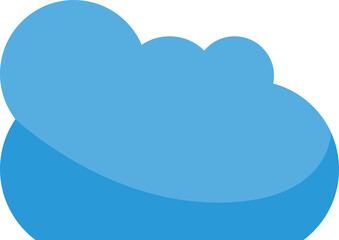 Blue Cloudscape Icon
