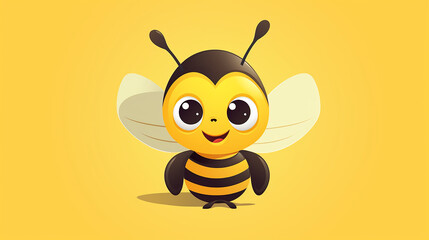 Cute Bee Illustration