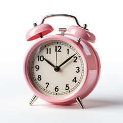 pink alarm clock - 658415955
