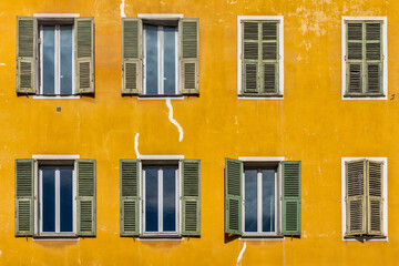 Obraz premium Old European building facade