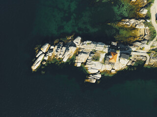 Faro de Galicia en drone