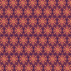 Indonesian Traditional Batik Pattern