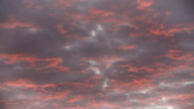 Telephoto Shot of Cotton Candy Sky in Brooklyn at Dusk