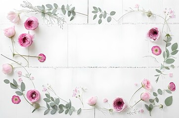 Pink Wooden Background with Flowers, Floral Pink Wood Wallpaper, Pink Blooms on Wooden Surface, Pink Flower Rustic Background, Wooden Backdrop with Pink Florals, Pink Blossoms on Wood