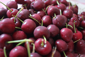 delicious and healthy cherries