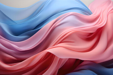 Obraz premium Colorful background, Fabric texture, Colorful Silk fabric background, Colorful textile, 3D Wave background