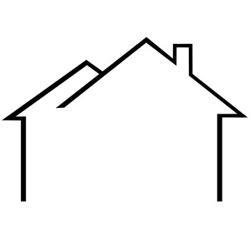 House outline drawing