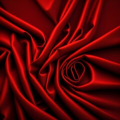 Obraz premium red silk background