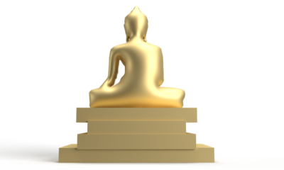 Monk culture religion buddha buddhist asia thailand temple meditation ancient holiday statue traditional puja celebration february magha puja day lotus golden asanha makha bucha bodhi beautiful design