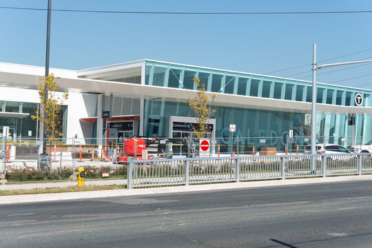 Caledonia Eglinton Crosstown LRT Station Located At 2330 Eglinton Avenue West, Toronto, Ontario