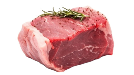 raw meat isolated no background