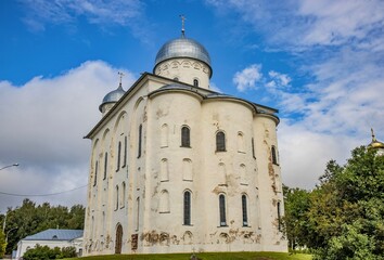 St. George's Cathedral of the Yuryev Monastery in Veliky Novgorod