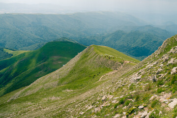Fototapeta na wymiar Mount Orhi, between Navarre and France