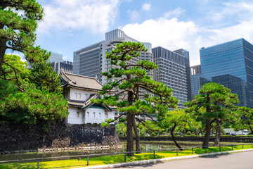 Imperial Palace or Imperial Residence located in Tokyo, is the main residence of the Emperor of Japan, It is a large park-like area located in the Chiyoda district