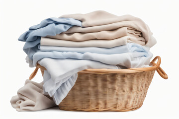 towels in a basket