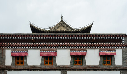 Fototapeta premium The Kumbum Monastery, also called Ta’er Temple in Chinese.