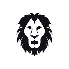 Fototapeta premium Lion head logo icon