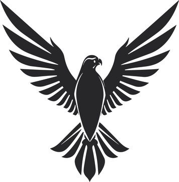 Eagle vector illustrations logo, t-shart design wallpaper  