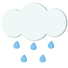 cloud and rain rainy