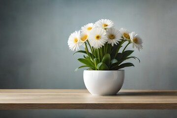 bouquet of daisies in a vase