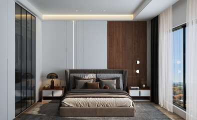Trendy Bedroom interior design for a smart living ideas in todays world
