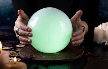 Divination on a magic ball