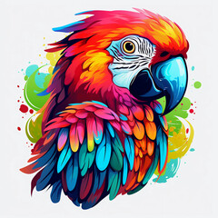 Obraz premium blue and yellow macaw ara ararauna