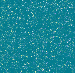 Turquoise blue polka dot background