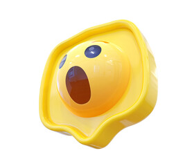 Wow Emoji icon 3d