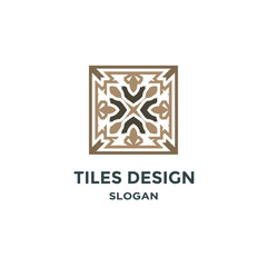 Fototapeta premium Original Modern Tiles Ceramic Ornament Decor